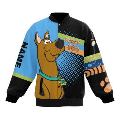 Scooby-Doo Baseball Jacket For Fan CFB1616 1 Scooby Doo Baseball Jacket For Fan CFB1616 1