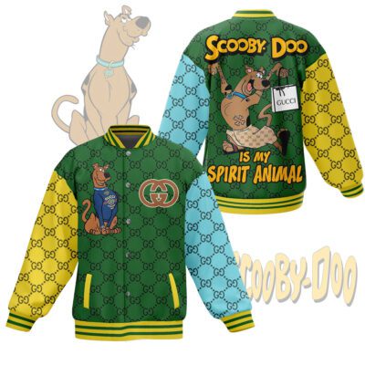 Scooby-Doo Gucci Pattern Baseball Jacket For Fan CFB1615