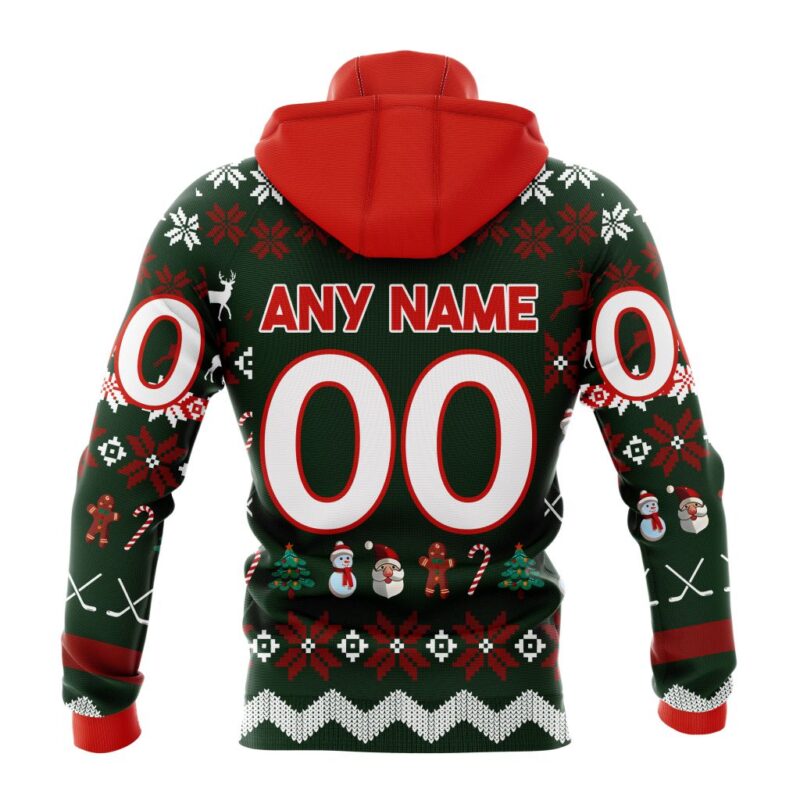 Seattle Kraken NHL Specialized Unisex Christmas Is Coming Gaiter Hoodie WGH2056 1