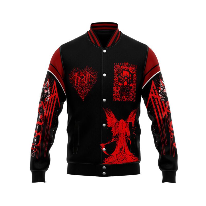 Sleep Token Baseball Jacket For Fan CFB1011 1
