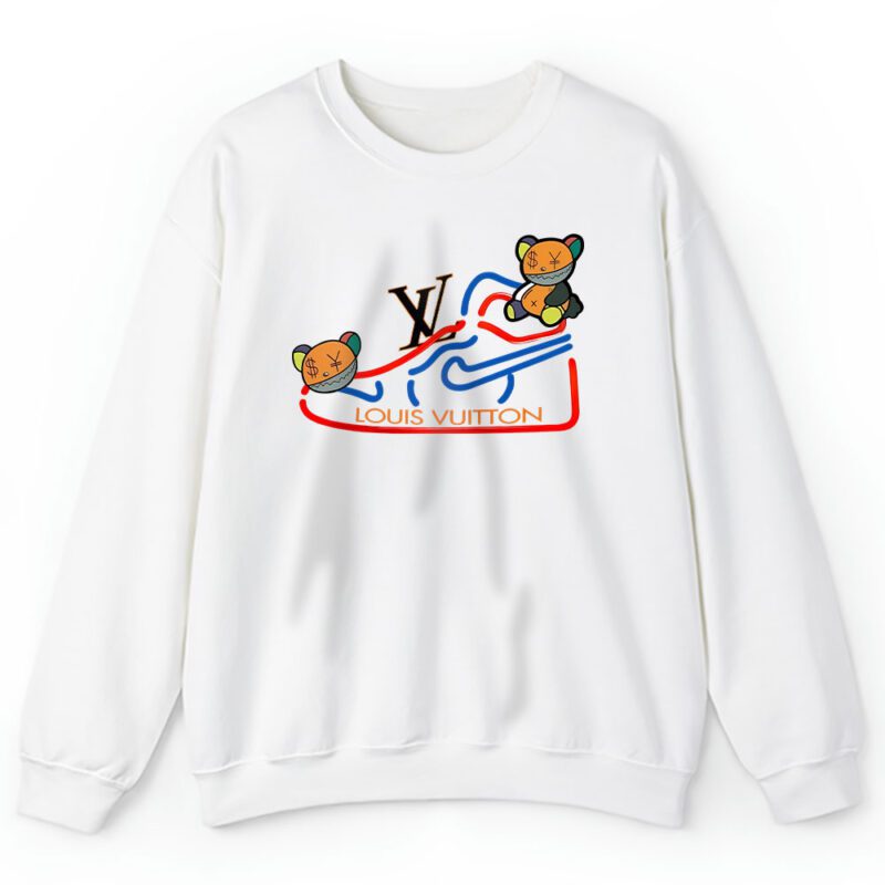 Sneaker Bear Louis Vuitton Unisex Sweatshirt TAS22175 1