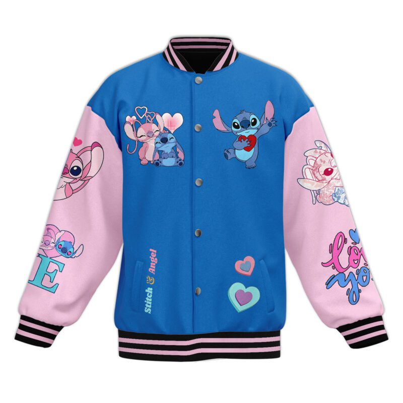 Stitch Baseball Jacket For Fan CFB1583 1