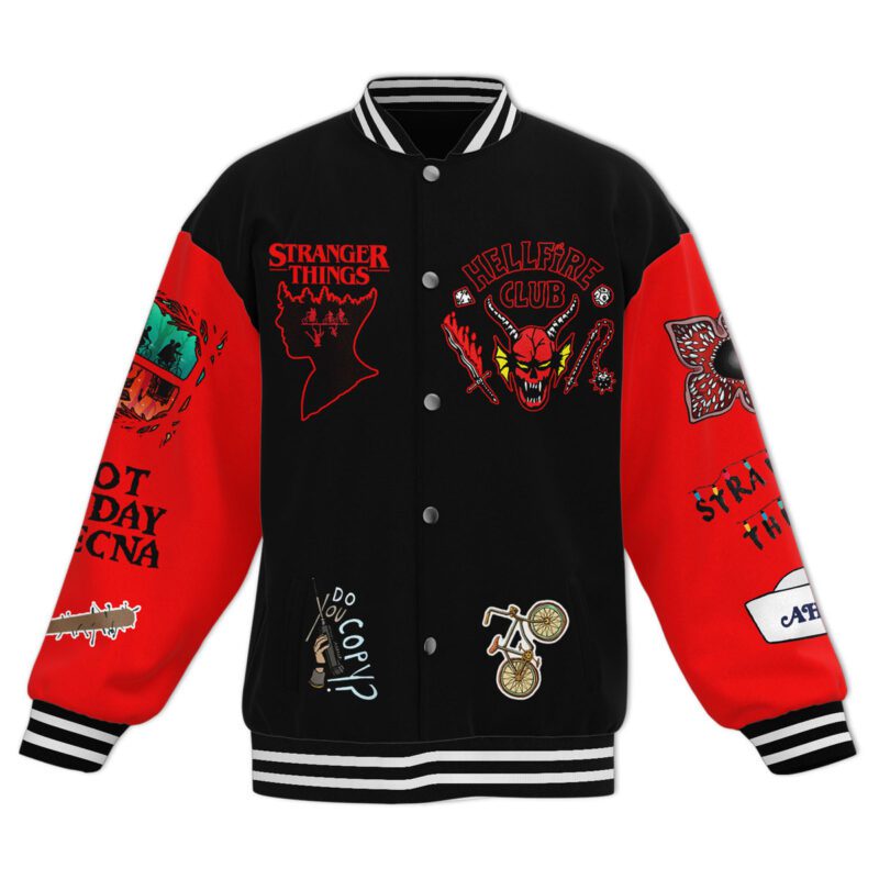 Stranger Things Baseball Jacket For Fan CFB1578 1
