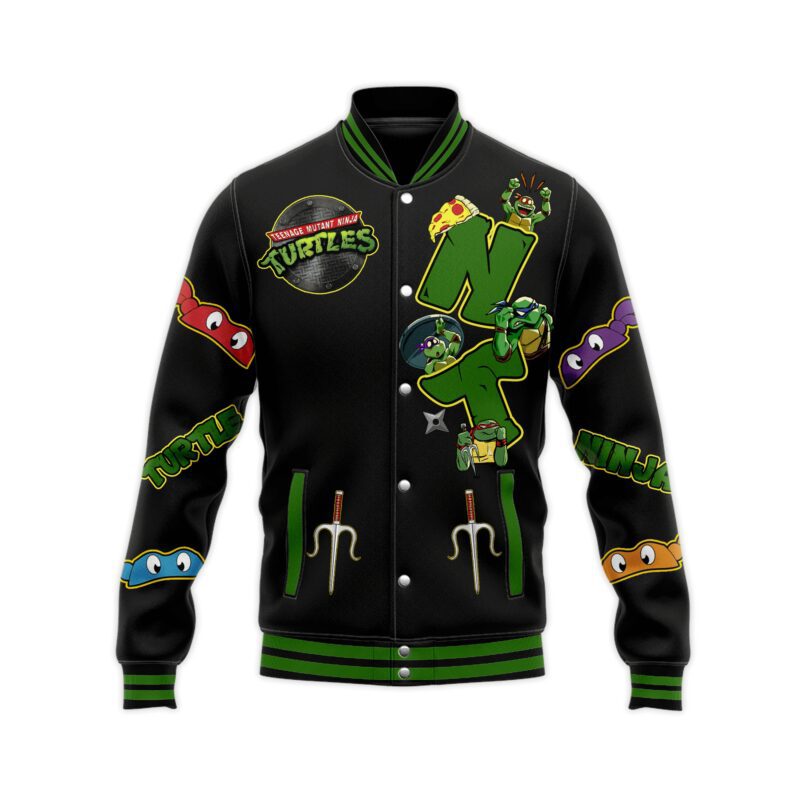 Teenage Mutant Ninja Turtles Baseball Jacket For Fan CFB1545 1