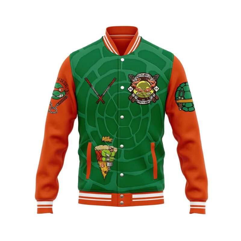 Teenage Mutant Ninja Turtles Baseball Jacket For Fan CFB1547 1