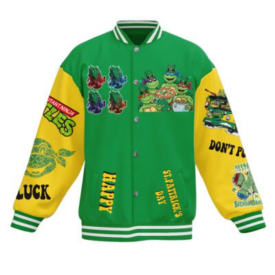 Teenage Mutant Ninja Turtles Baseball Jacket For Fan CFB1548 1