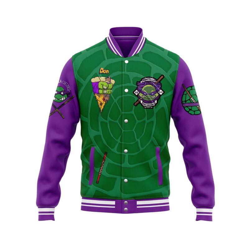 Teenage Mutant Ninja Turtles Baseball Jacket For Fan CFB1551 1