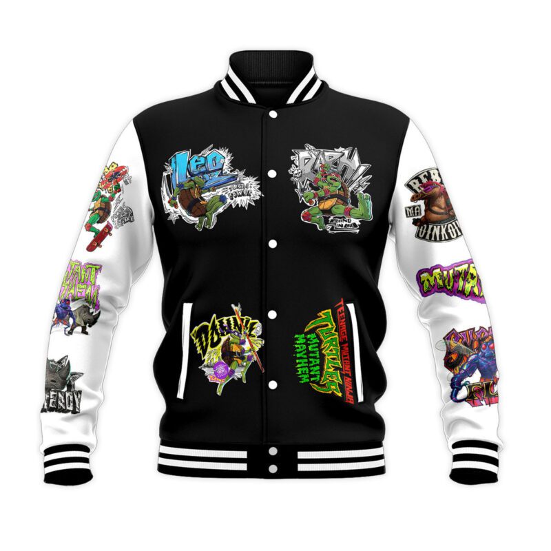Teenage Mutant Ninja Turtles Baseball Jacket For Fan CFB1552 2