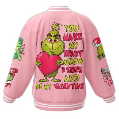 The Grinch Baseball Jacket For Fan CFB1523 2