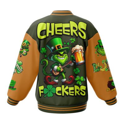The Grinch Baseball Jacket For Fan CFB1524 1