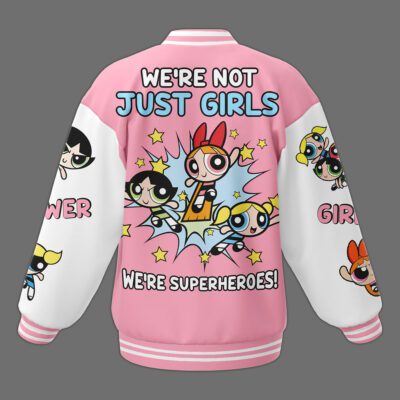 The Powerpuff Girls Baseball Jacket For Fan CFB1512 2