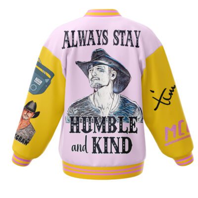 Tim McGraw Baseball Jacket For Fan CFB1490 2 Tim McGraw Baseball Jacket For Fan CFB1490 2