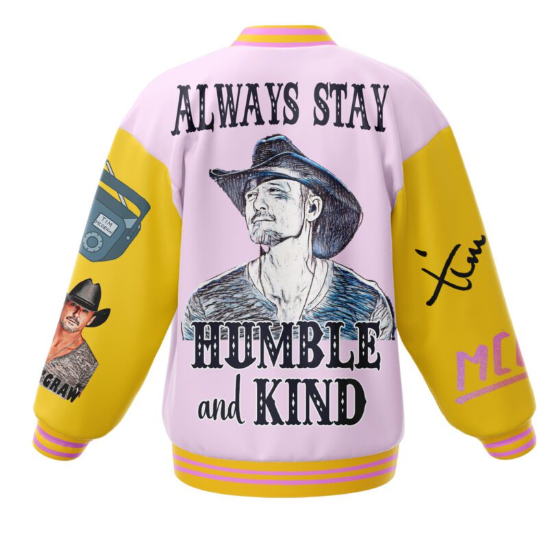 Tim McGraw Baseball Jacket For Fan CFB1490 2