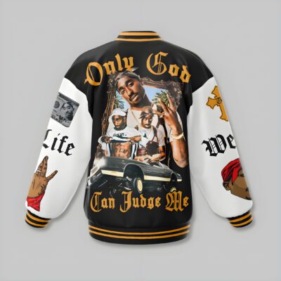 Tupac Shakur Baseball Jacket For Fan CFB1035 2 Tupac Shakur Baseball Jacket For Fan CFB1035 2