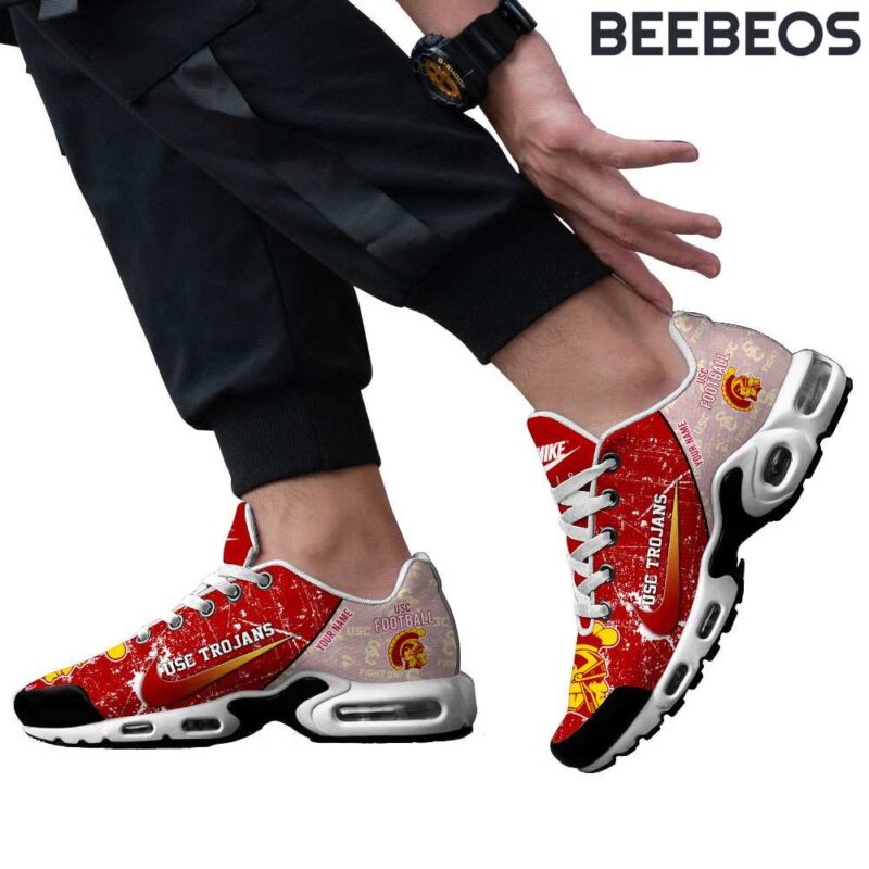 USC Trojans Football Air Max Plus TN Shoes 1