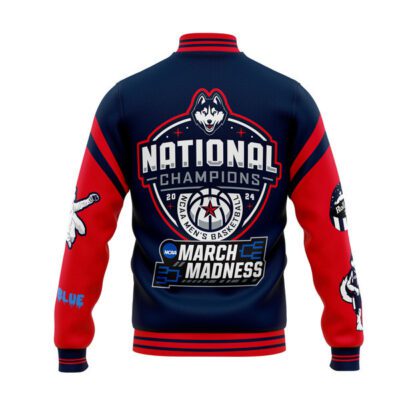 Uconn Huskies NCAA Baseball Jacket For Fan CFB1461 2