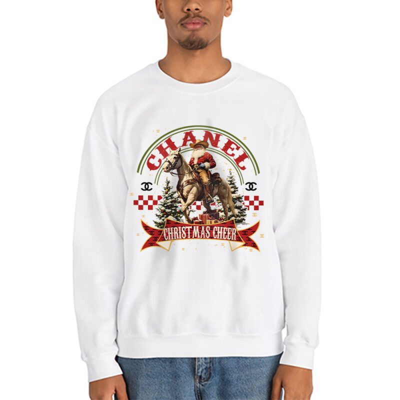 Western Christmas Chanel Unisex Sweatshirt TAS22206 1