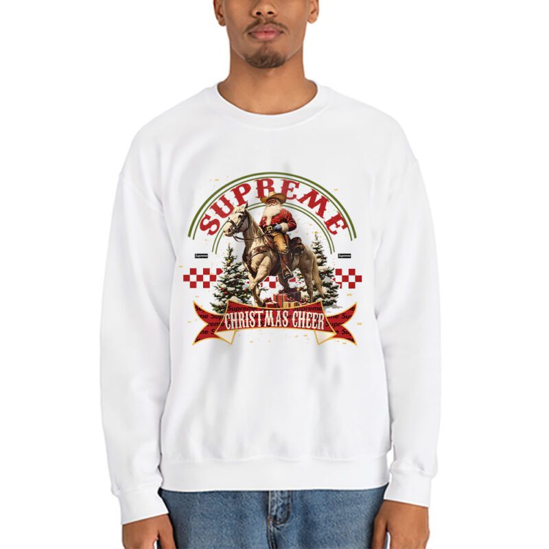 Western Christmas Supreme Unisex Sweatshirt TAS22214 1