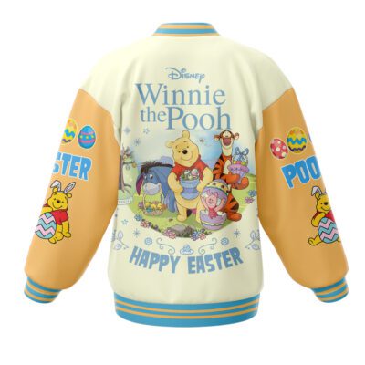 Winnie The Pooh Baseball Jacket For Fan CFB1439 2 Winnie The Pooh Baseball Jacket For Fan CFB1439 2