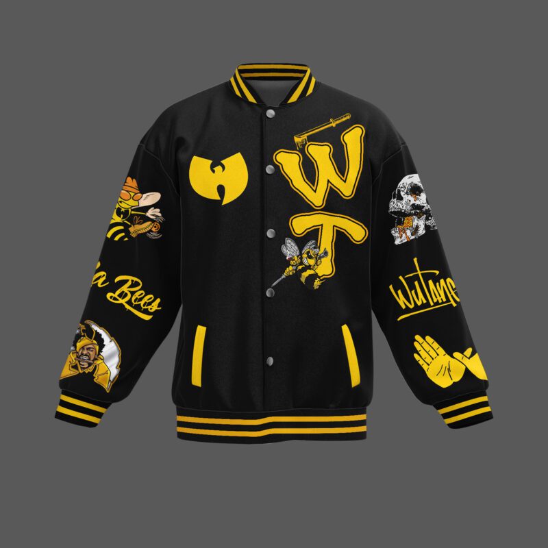 Wu Tang Baseball Jacket For Fan CFB1425 1