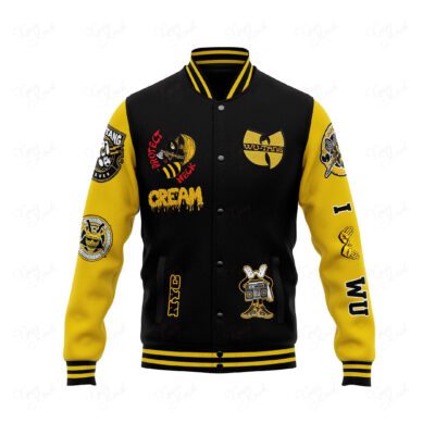Wu Tang Baseball Jacket For Fan CFB1432 1