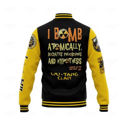 Wu Tang Baseball Jacket For Fan CFB1432 2