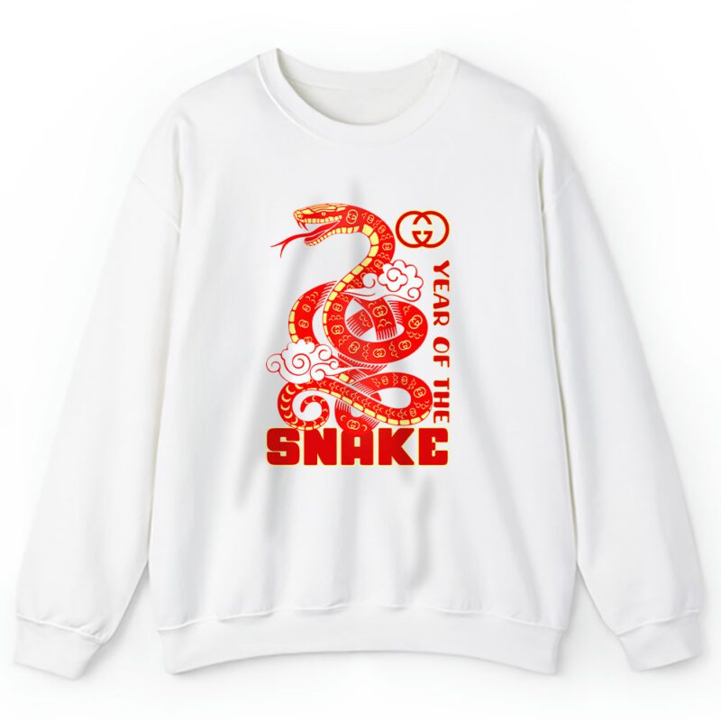 Year Of The Snake Chinese Lunar New Year 2026 Gucci Unisex Sweatshirt TAS22235 1
