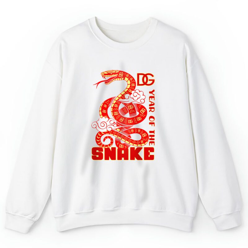 Year Of The Snake Chinese Lunar New Year 2030 Dolce Gabbana Unisex Sweatshirt TAS22231 1
