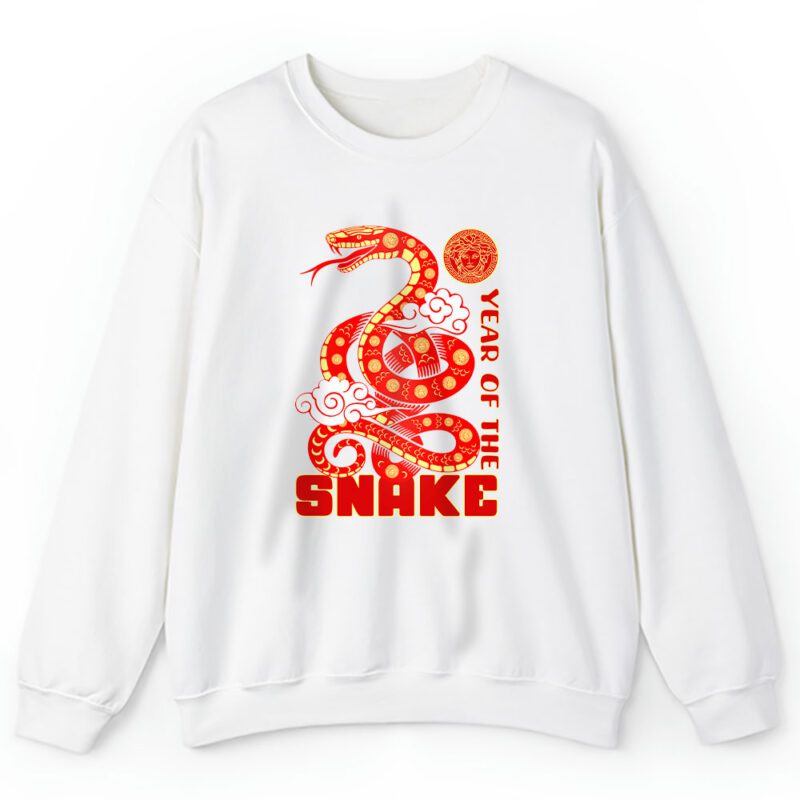 Year Of The Snake Chinese Lunar New Year 2034 Versace Unisex Sweatshirt TAS22239 1