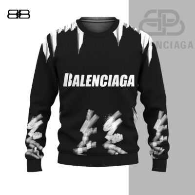 Balenciaga Black Luxury Brand Unisex Sweatshirt Sweater DBC1022
