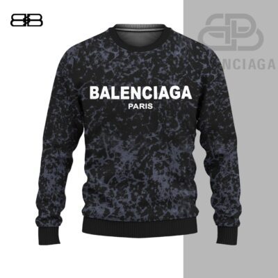 Balenciaga Paris Black Luxury Brand Unisex Sweatshirt Sweater DBC1019