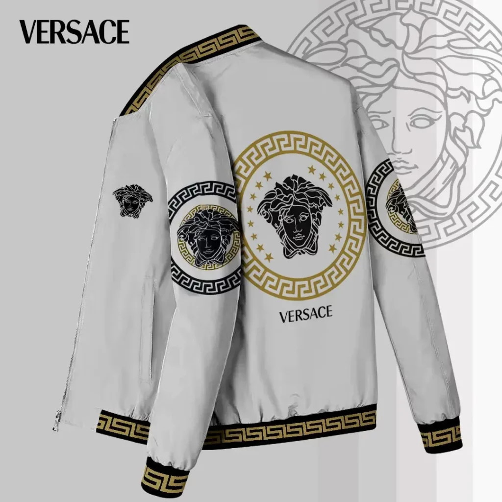 Versace Luxury Brand Varsity Jacket Bomber Jacket FVS1013