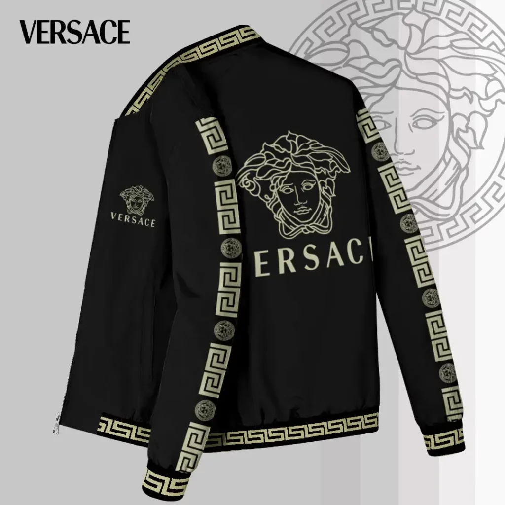 Versace Luxury Brand Varsity Jacket Bomber Jacket FVS1015