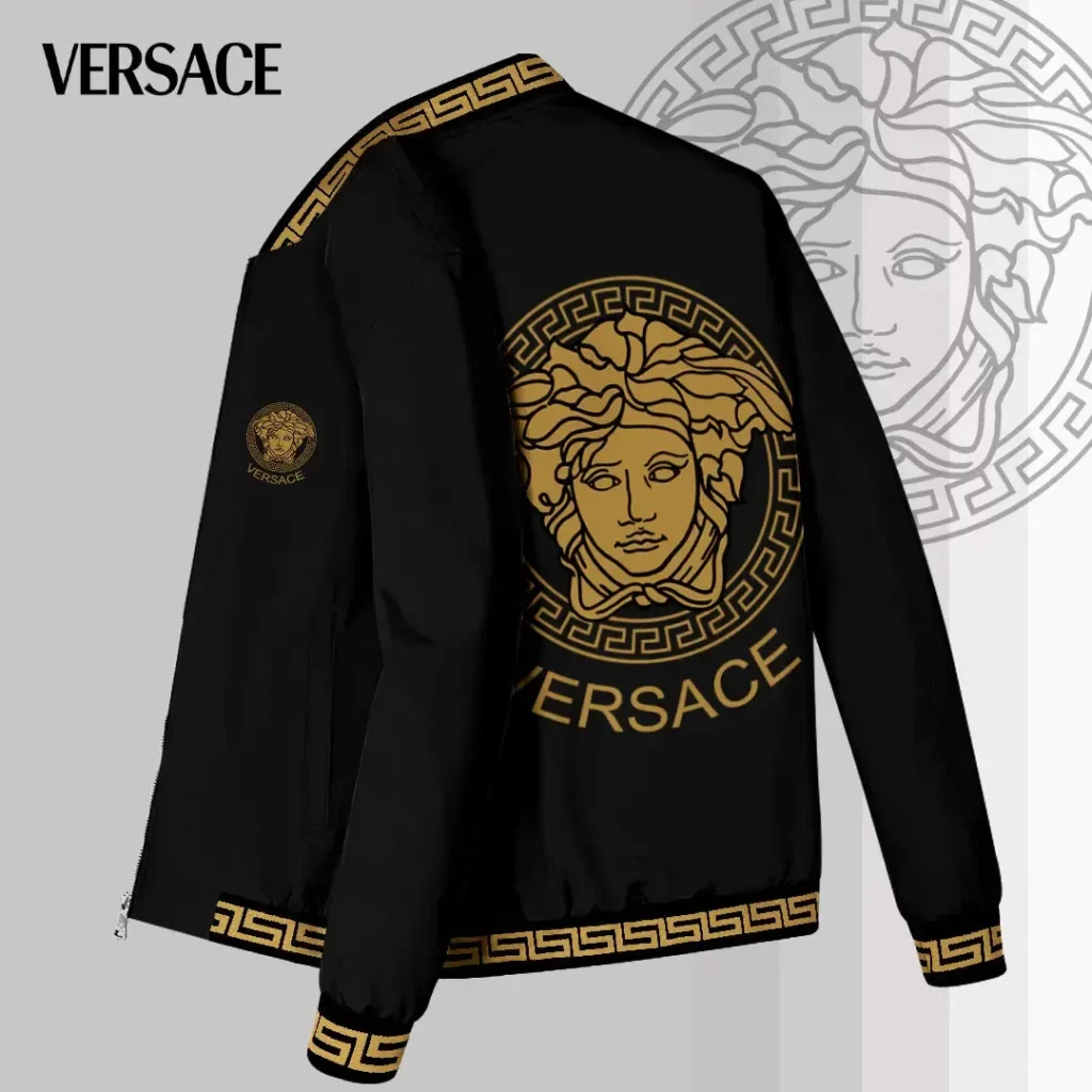 Versace Luxury Brand Varsity Jacket Bomber Jacket FVS1019