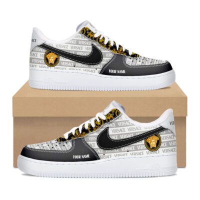 Personalized Versace Luxury Air Force 1 Sneakers Limited AF1 Shoes OAF1019