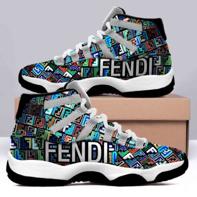 Fendi Colorful Air Jordan 11 Sneakers Shoes JD11081