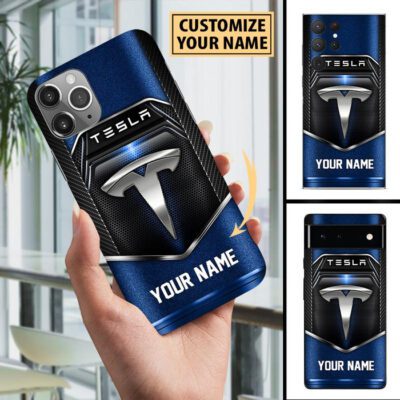 Tesla Phone Case For Samsung/Iphone 1 Tesla Phone Case For SamsungIphone 1 3