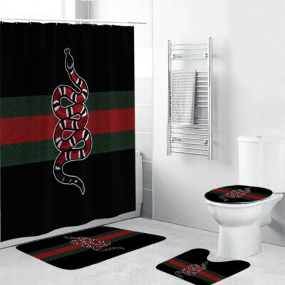 Gucci Black Premium Window Curtains Hot 2023 Set WC081