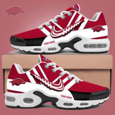 Arkansas Razorbacks Personalized Air Max Plus Sneakers