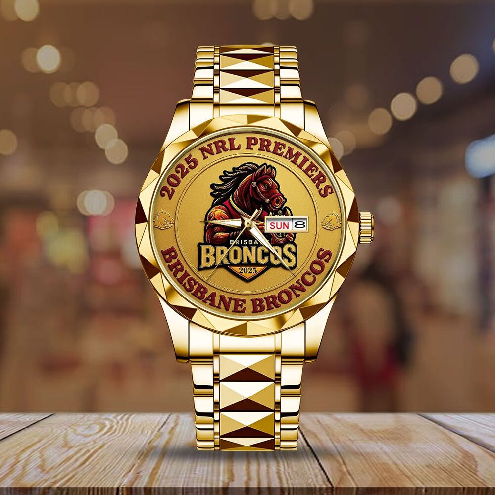 Brisbane-Broncos-2025-NRL-Premiers-Alloy-Luxury-Quartz-Watch-2 Brisbane Broncos 2025 NRL Premiers Alloy Luxury Quartz Watch 2