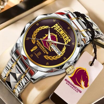 Brisbane Broncos Alloy Luxury Quartz Watch 2 Brisbane Broncos Alloy Luxury Quartz Watch 2 1