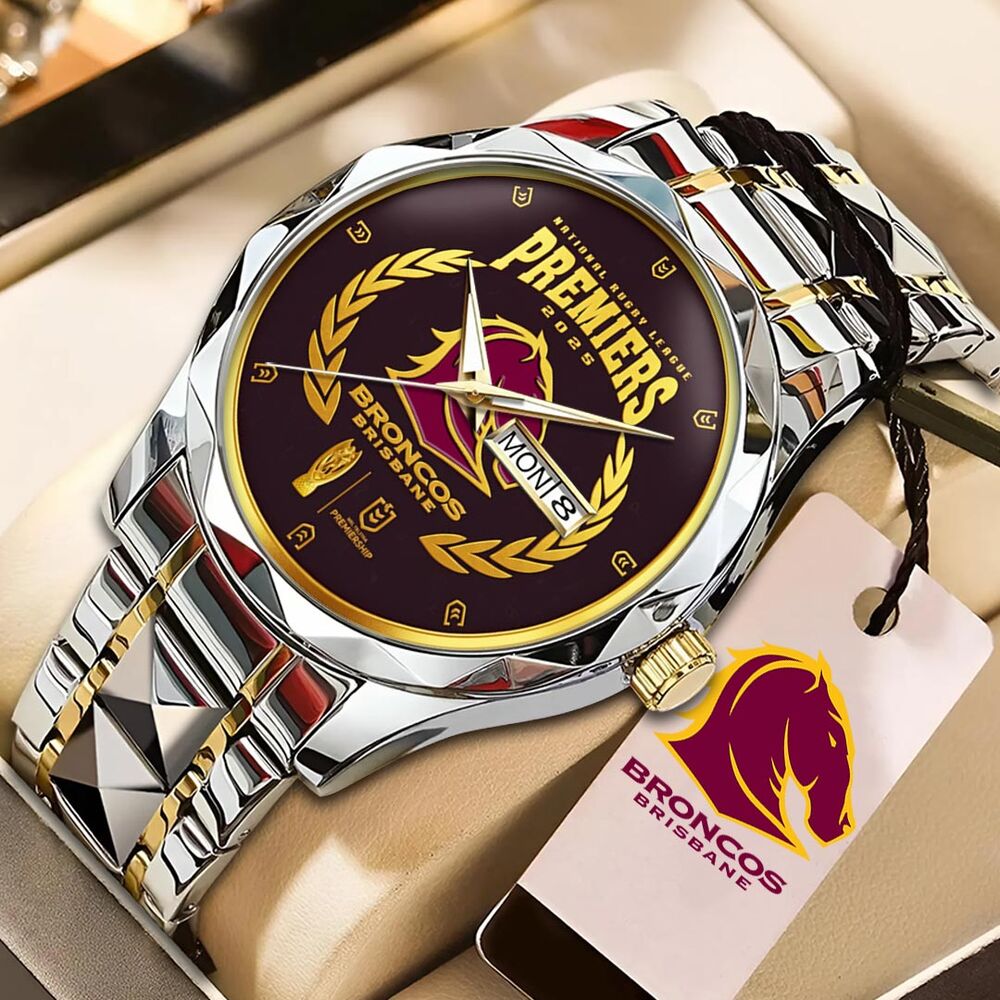 Brisbane-Broncos-Alloy-Luxury-Quartz-Watch-2 Brisbane Broncos Alloy Luxury Quartz Watch 2 1