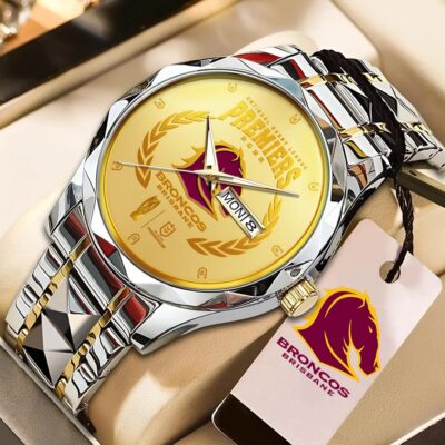 Brisbane Broncos Alloy Luxury Quartz Watch 2 Brisbane Broncos Alloy Luxury Quartz Watch 2