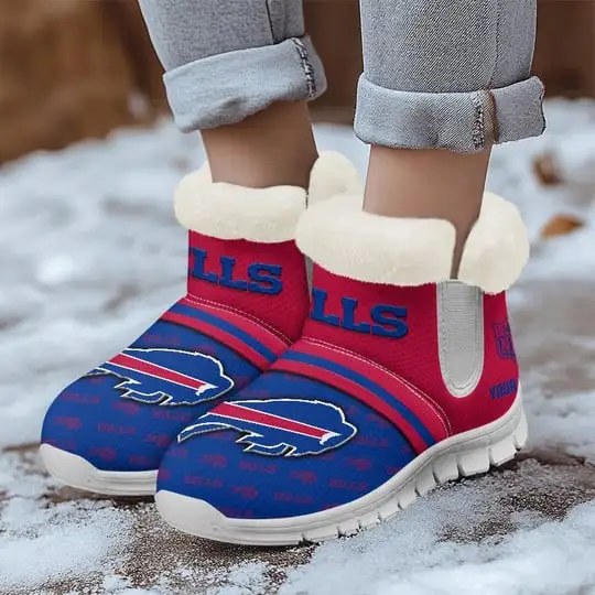 Buffalo Bills Comfy Winter Snow Boots SBA1000 1