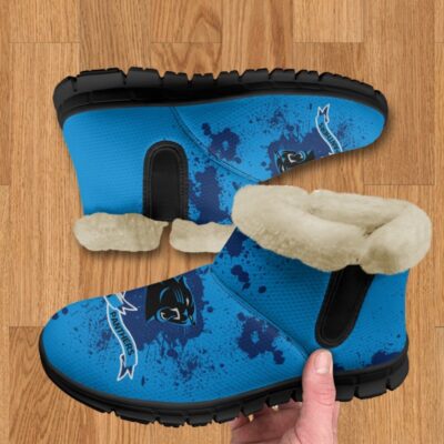 Carolina Panthers Comfy Winter Snow Boots SBA1055