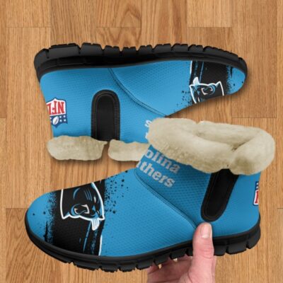 Carolina Panthers Comfy Winter Snow Boots SBA1113
