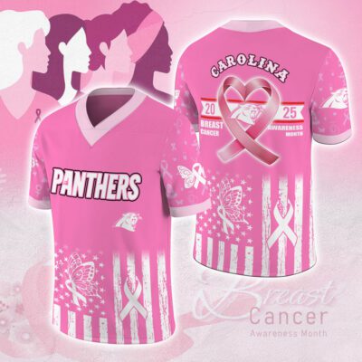 Carolina Panthers x Breast Cancer Awareness 2025 Football Jersey