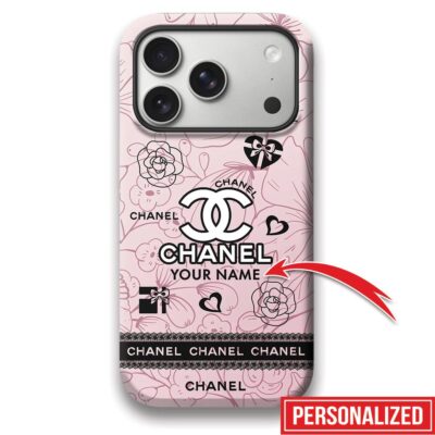 Chanel Flowers Pink Luxury Phone Case Iphone 17 Series LIMITED1013 2