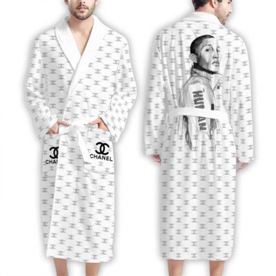 Chanel Pattern Pharrell Williams Luxury Bathrobe