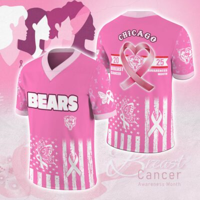 Chicago Bears x Breast Cancer Awareness 2025 Football Jersey